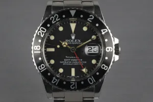 1981 Rolex GMT 16750 with Tiffany and Co