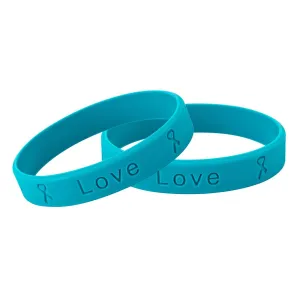 Adult PTSD, Post Traumatic Stress Disorder Awareness Silicone Bracelet Wristbands