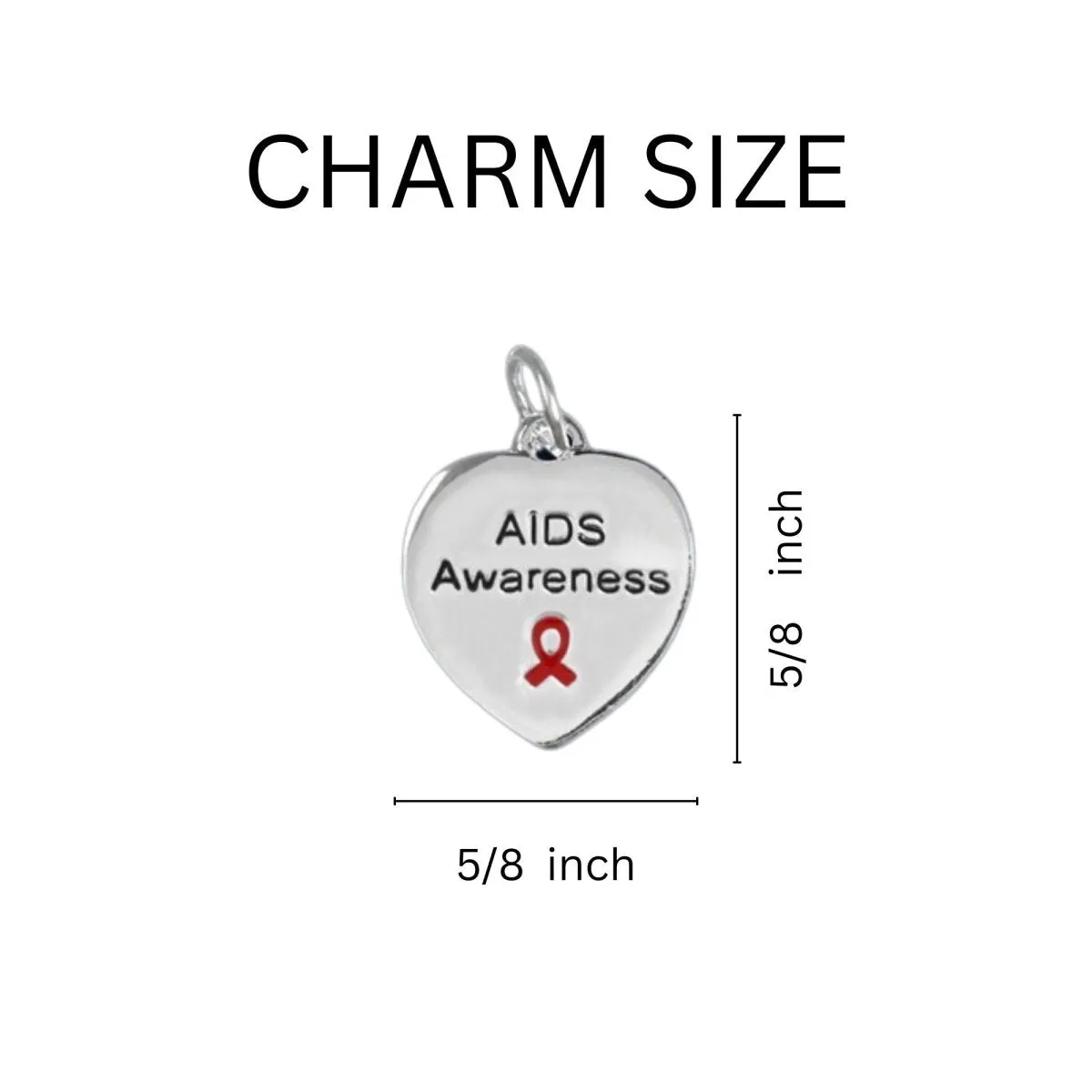 AIDS Red Ribbon Rope Bracelets