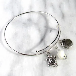 Aquatic Shell Bangles