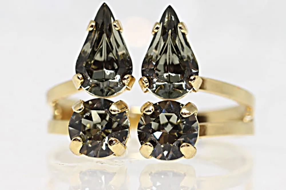 Black Diamond Ring