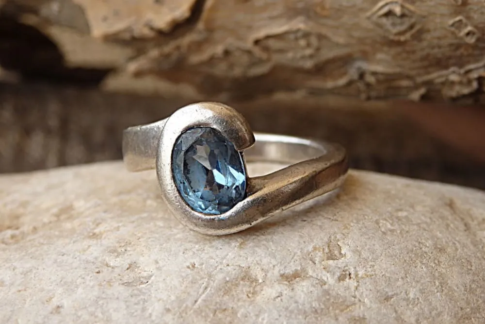 Blue Topaz Ring