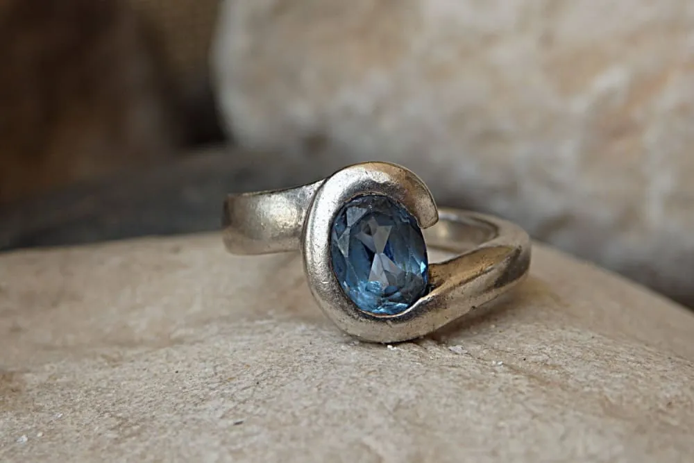 Blue Topaz Ring