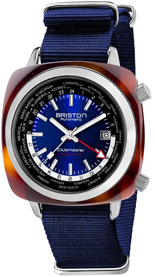 BRIS Watch Clubmaster Traveler WORSldtime GMT Limited Edition