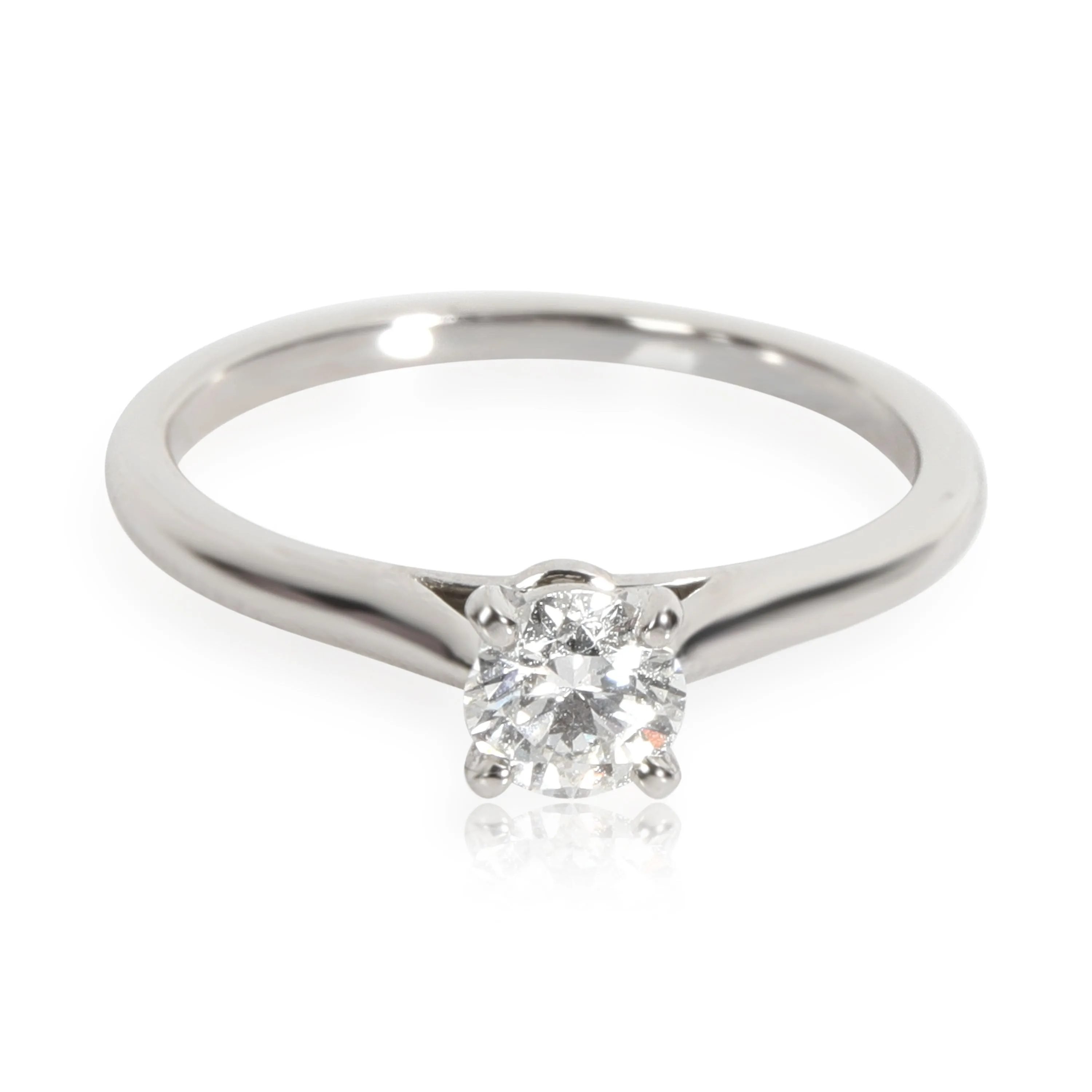 Cartier 1895 Diamond Engagement Ring in  Platinum G VS2 0.38 CTW