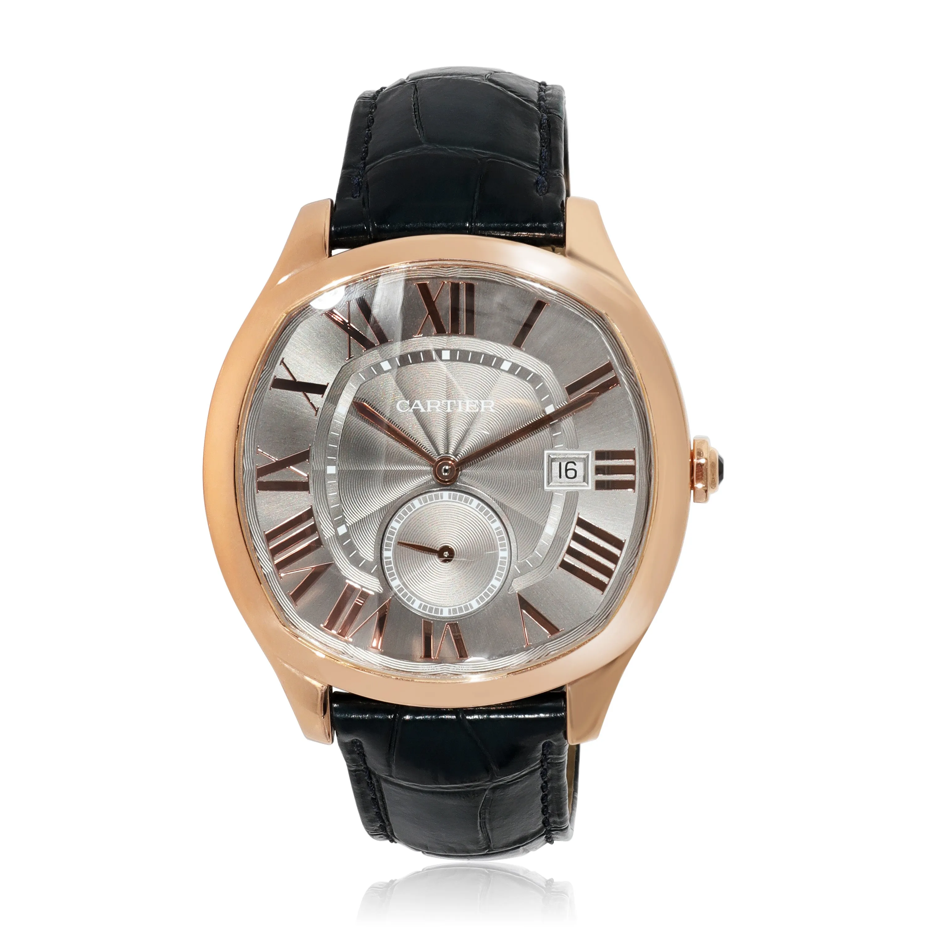 Cartier Drive de Cartier WGNM0004 Mens Watch in 18kt Rose Gold