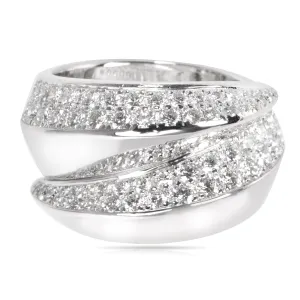 Cartier Panthere Griffe Ring in 18KT White Gold 1.70 ctw