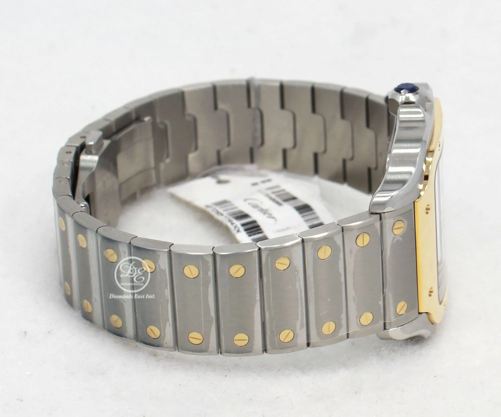 CARTIER Santos 18k Yellow Gold /SS W2SA0006 Large Automatic UNWORN