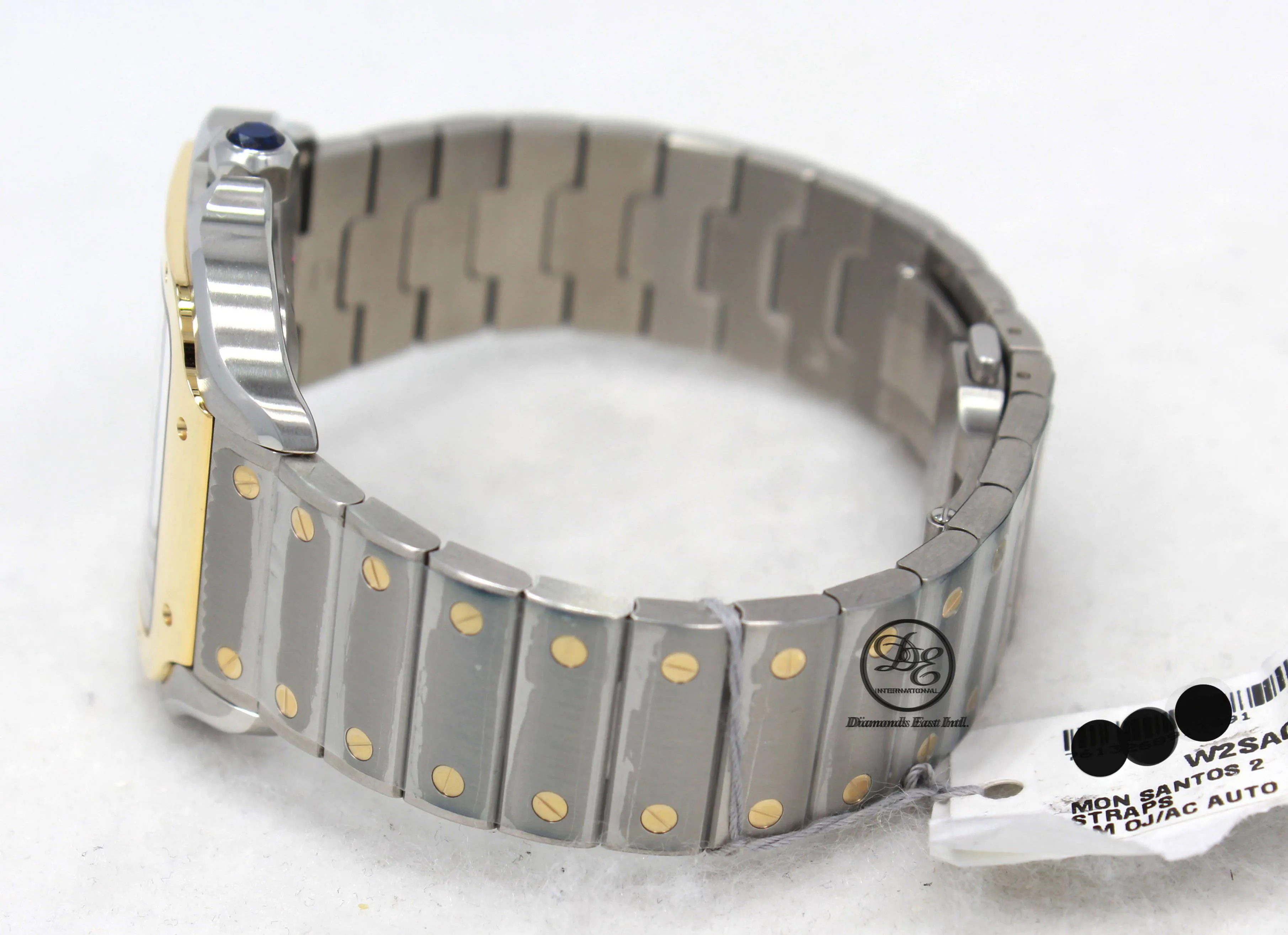 CARTIER Santos 18k Yellow Gold /SS W2SA0006 Large Automatic UNWORN