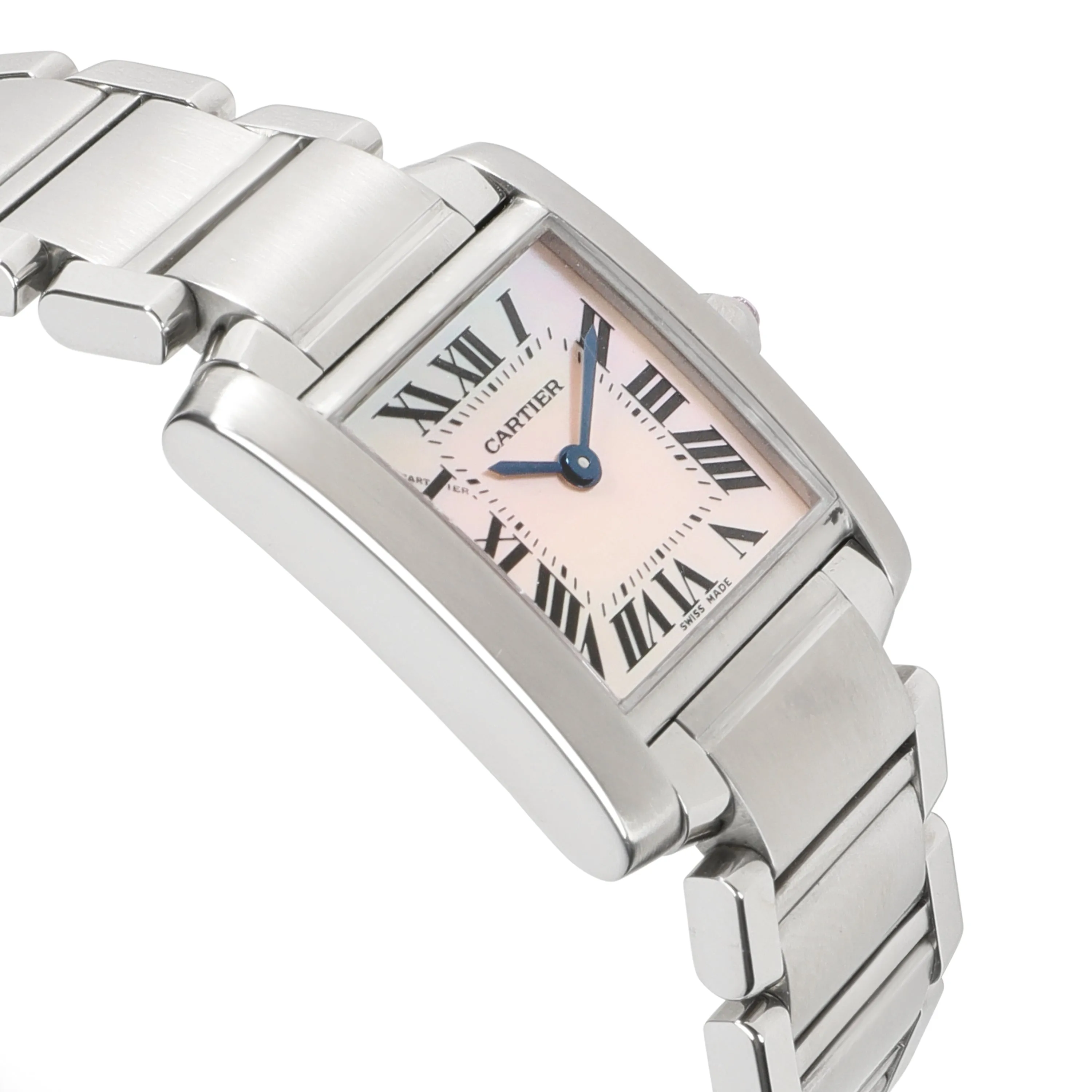 Cartier Tank Francaise W51028Q3 Womens Watch in  Stainless Steel