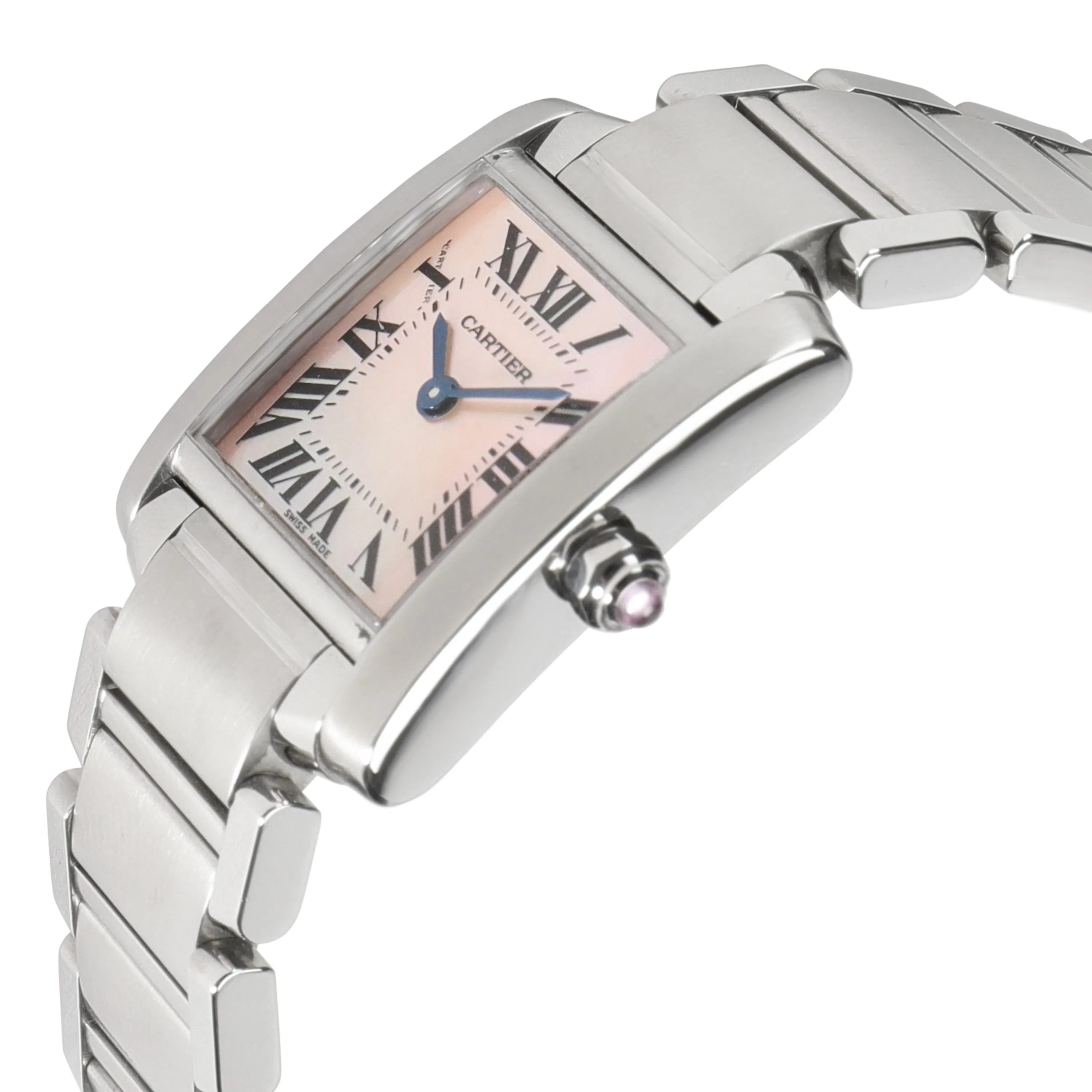 Cartier Tank Francaise W51028Q3 Womens Watch in  Stainless Steel