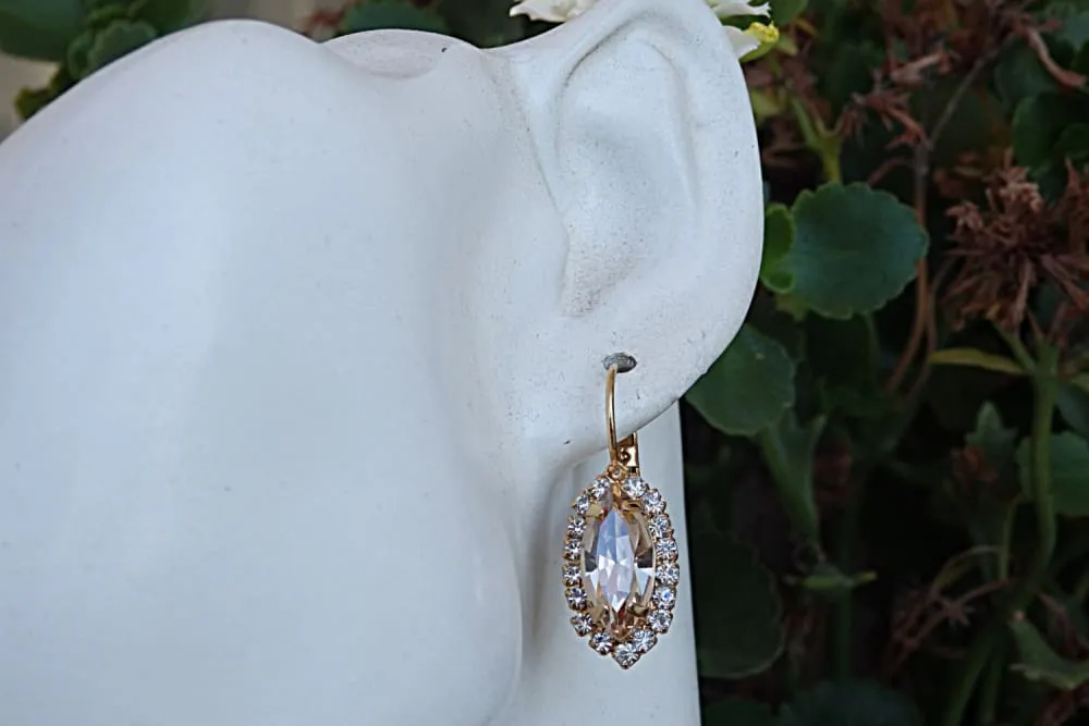 Champagne Drop Earrings