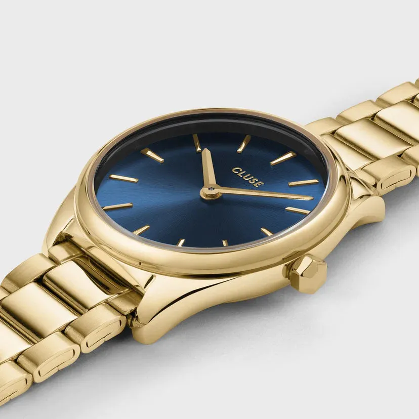 CLU Watch Feroce Mini Blue Gold