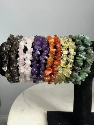 Crystal bracelets set of 12