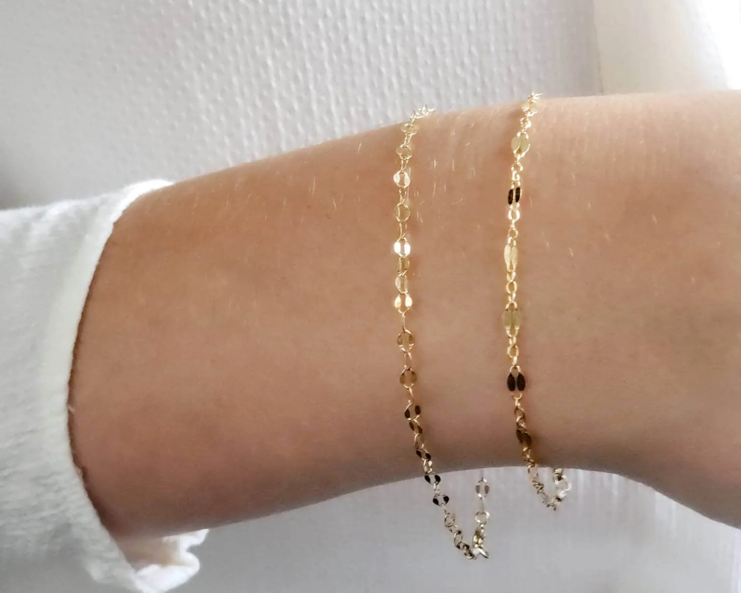 Delicate Gold Bracelets