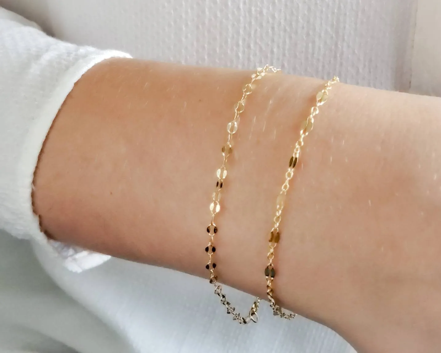 Delicate Gold Bracelets