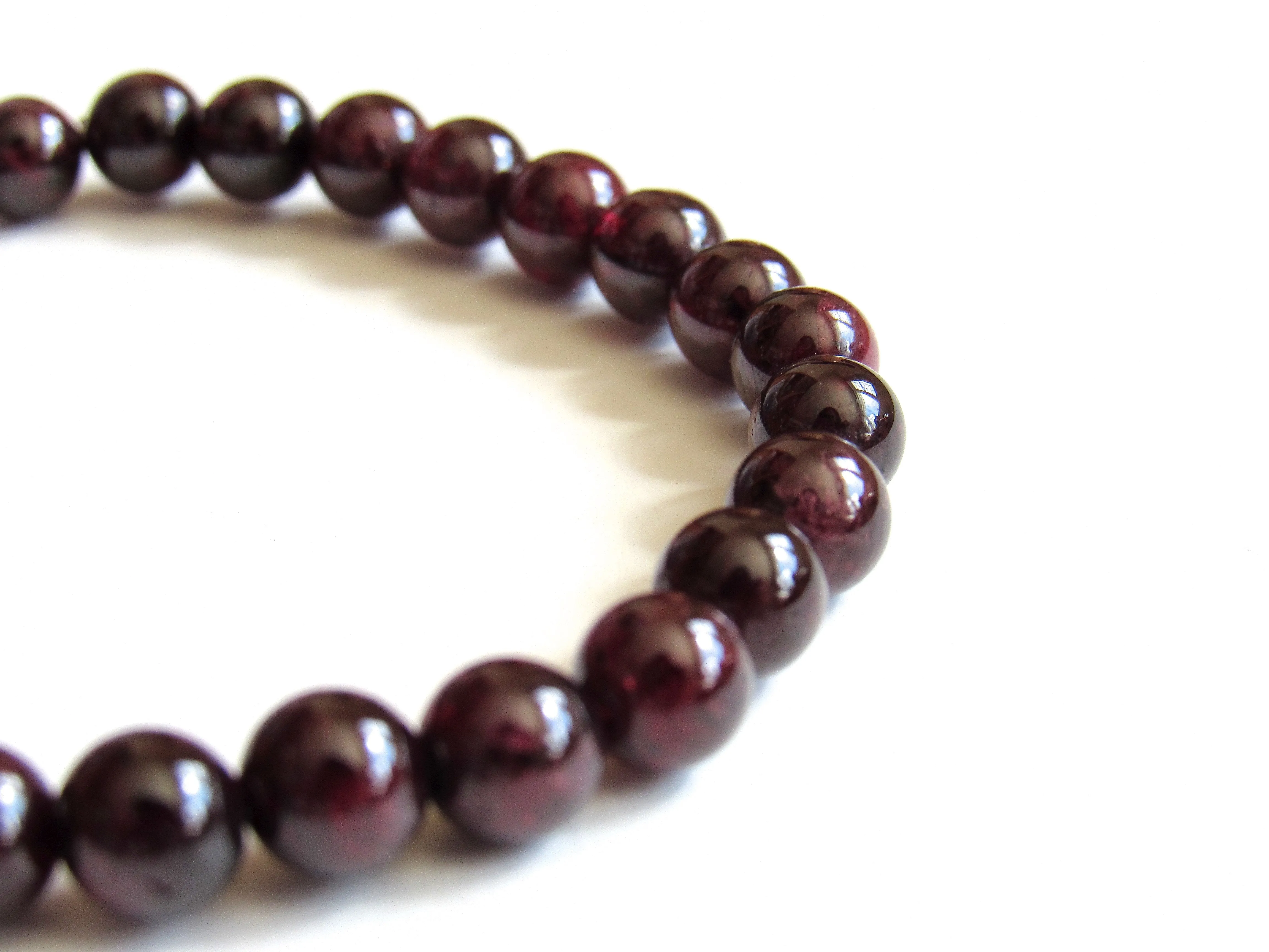 Garnet Stone Bracelets