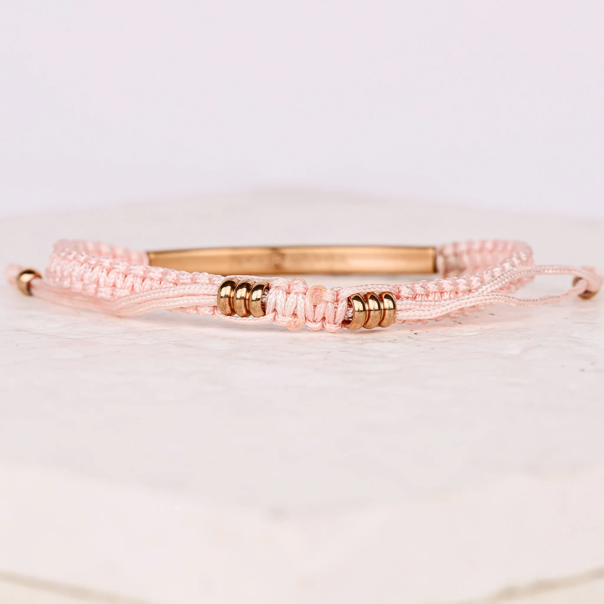 GOD IS WITHIN HER, SHE WILL NOT FAIL ROPE BRACELET