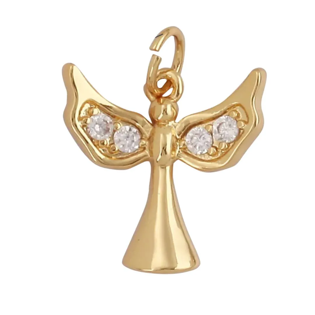 Guardian Angel Charm For Charm Bar & Charm Necklaces