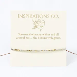 Inspiration Bracelet She Blooms With Grace