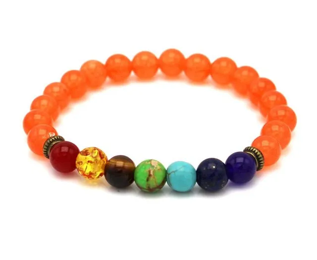 Jewelry Lava Rock Natural stone Matte Natural stone   Mens Womens Bracelet, Energy Beads