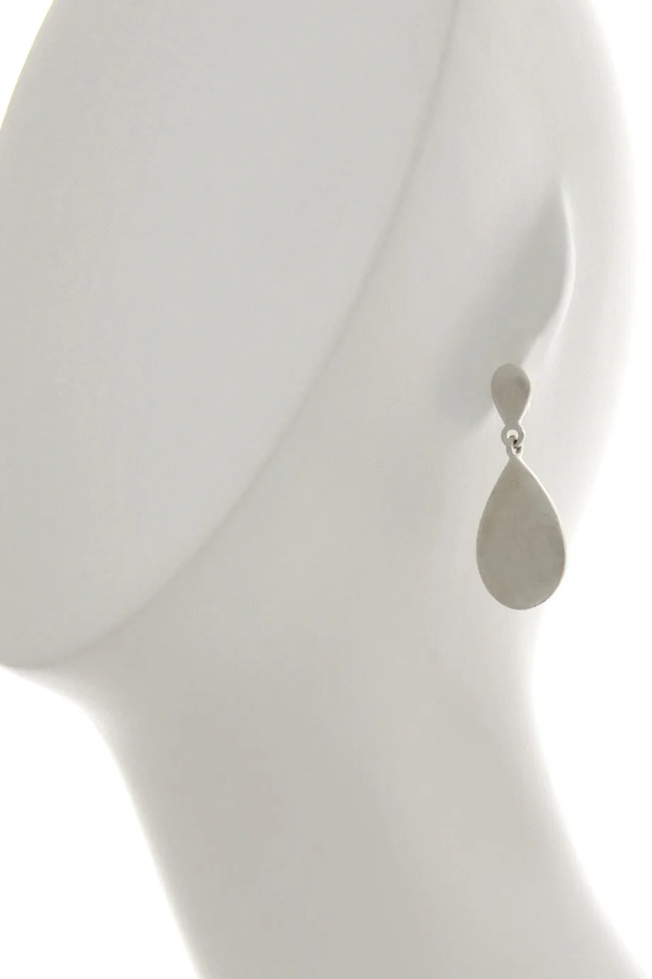 KENNETH JAY LANE TEARDROP Silver Earrings