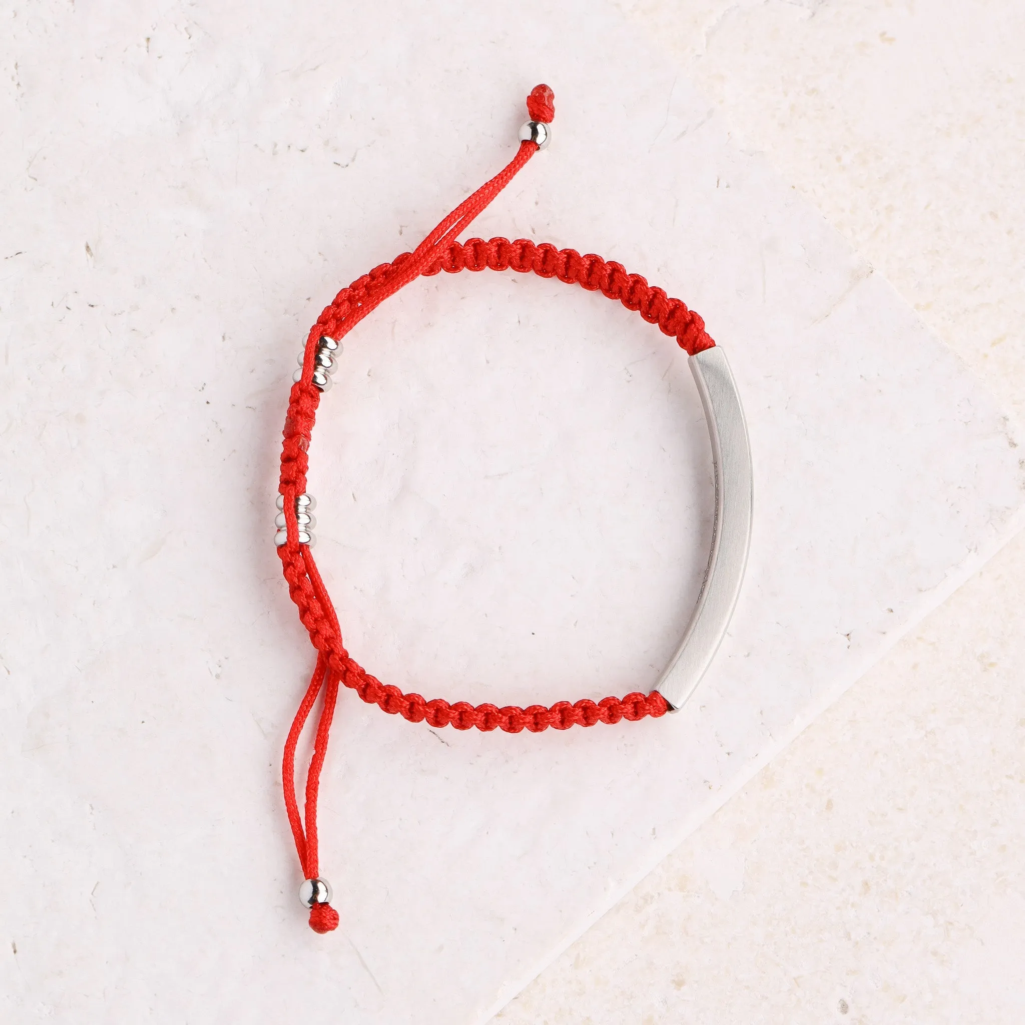 KIND HEART - FIERCE MIND - BRAVE SPIRIT ROPE BRACELET