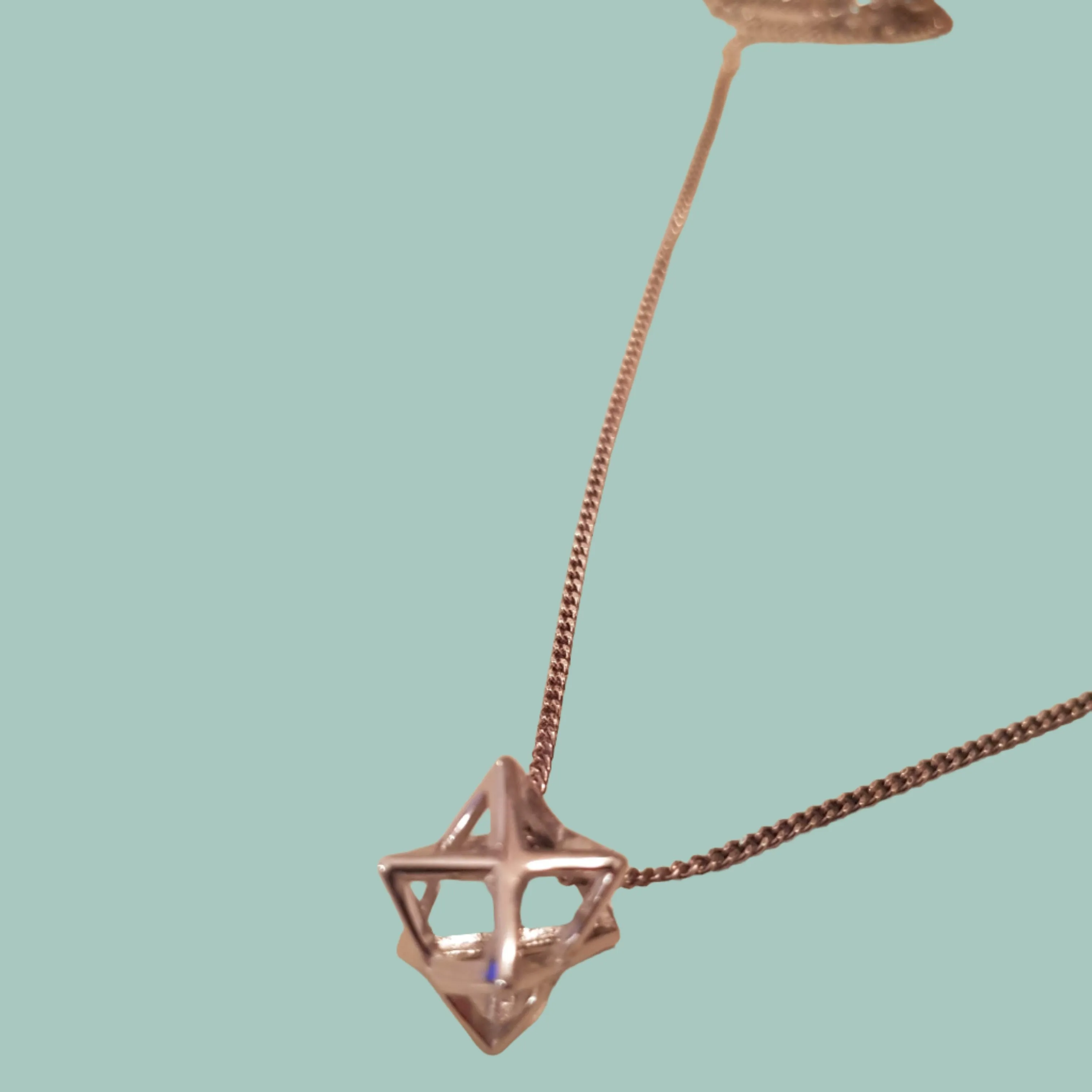 Merkaba Star of David Necklace - Symbolic jewelry. Merkava Necklaces