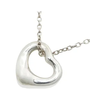 Open Heart Mini Necklace in Silver 925 by Tiffany & Co