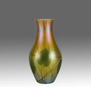 "Leaf and Vine Vase" by Louis Tiffany