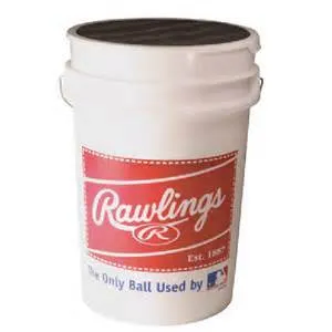 Rawlings Baseball Bucket Combo w-3 Dozen RNF High School Game Baseballs