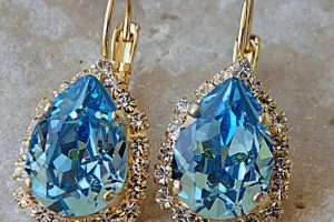 Rebeka Aquamarine Earrings