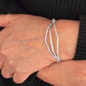 Three lines twisted Bracelet