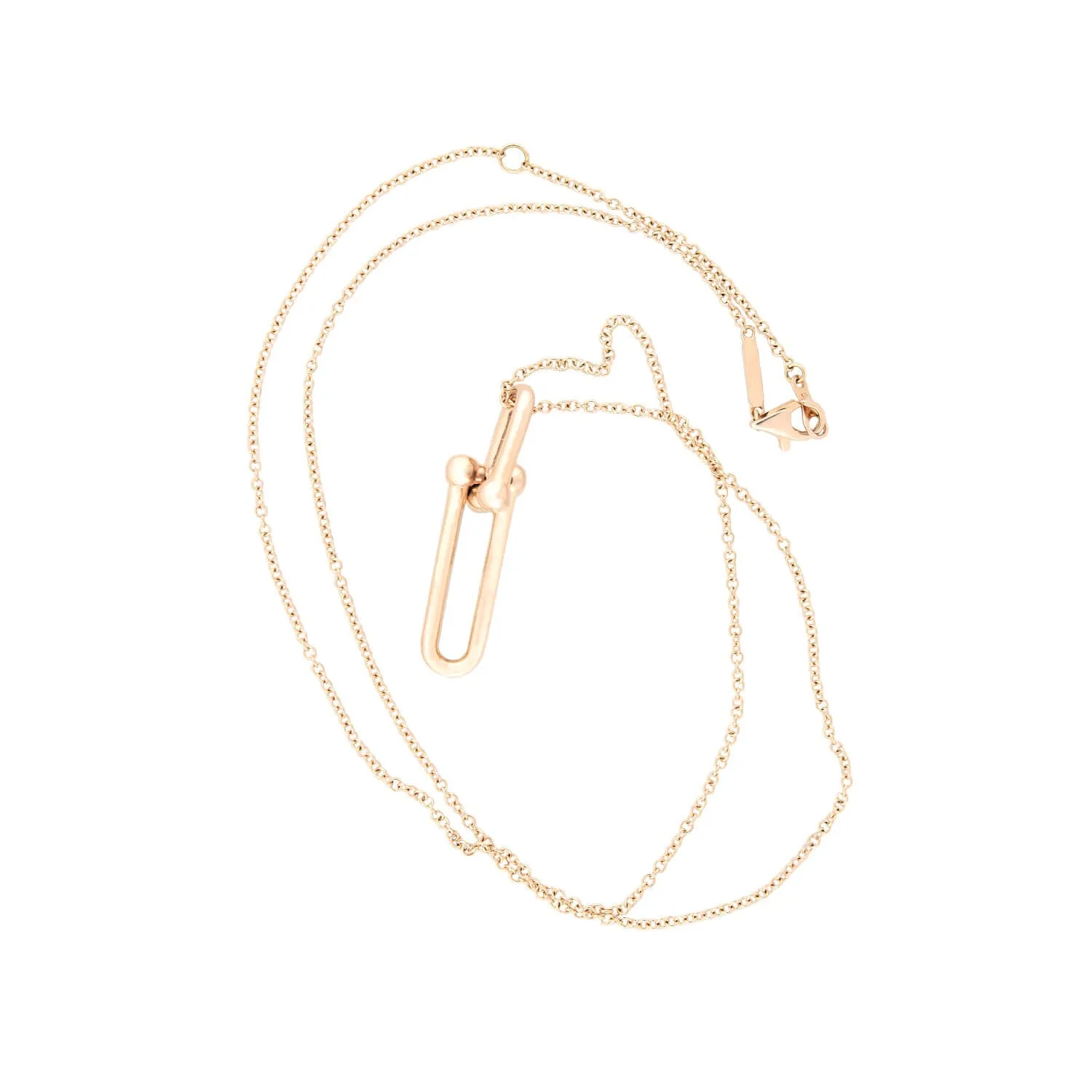 TIFFANY & CO. Estate 14k HardWear Necklace